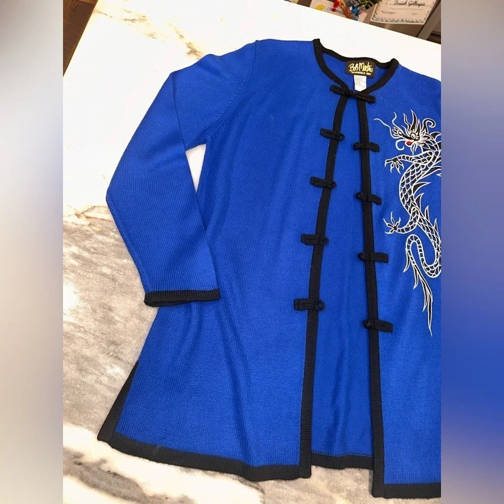 Bob Mackie stylish blue